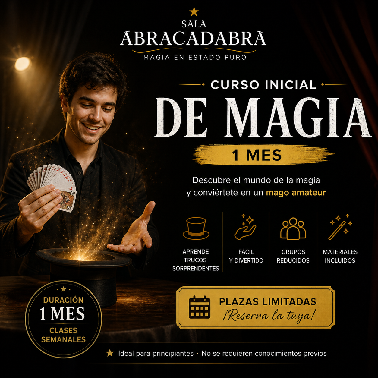Escuela de ilusionismo. INICIAL