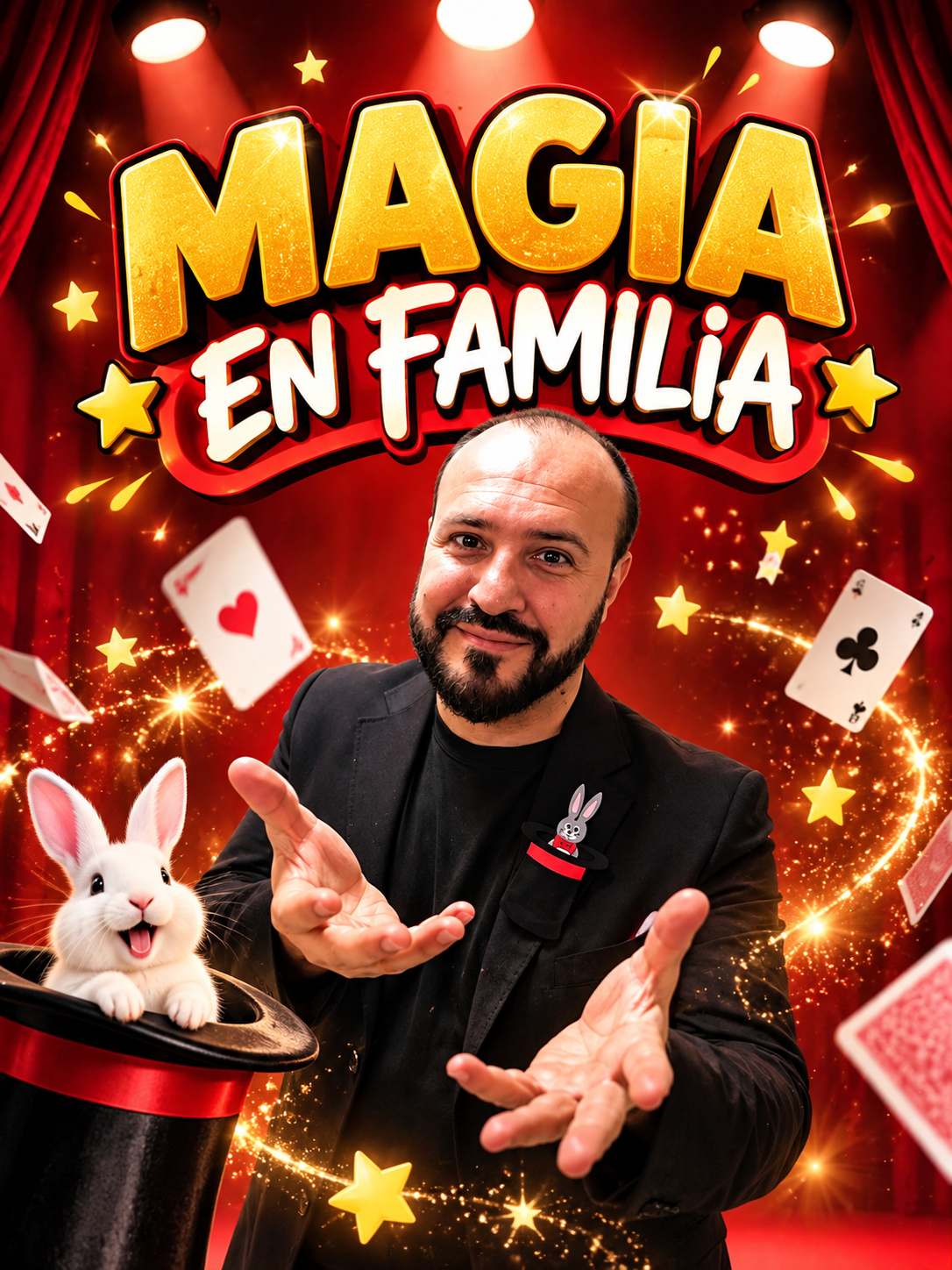 Domingo 18 de Octubre. 12:00H. MAGIA FAMILIAR