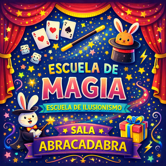 Escuela de ilusionismo. Menores de 12. Curso de Febrero. PRECIO DE RESERVA :