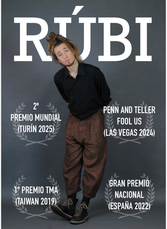 6 de marzo 20:00H. MAGO RUBI