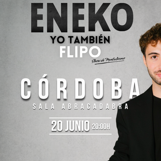 20 de Junio. 20:30H               MENTALISMO con Eneko