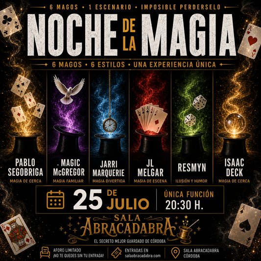 Sábado 25 de Julio. 20:30H.                        LA GRAN GALA DE MAGIA
