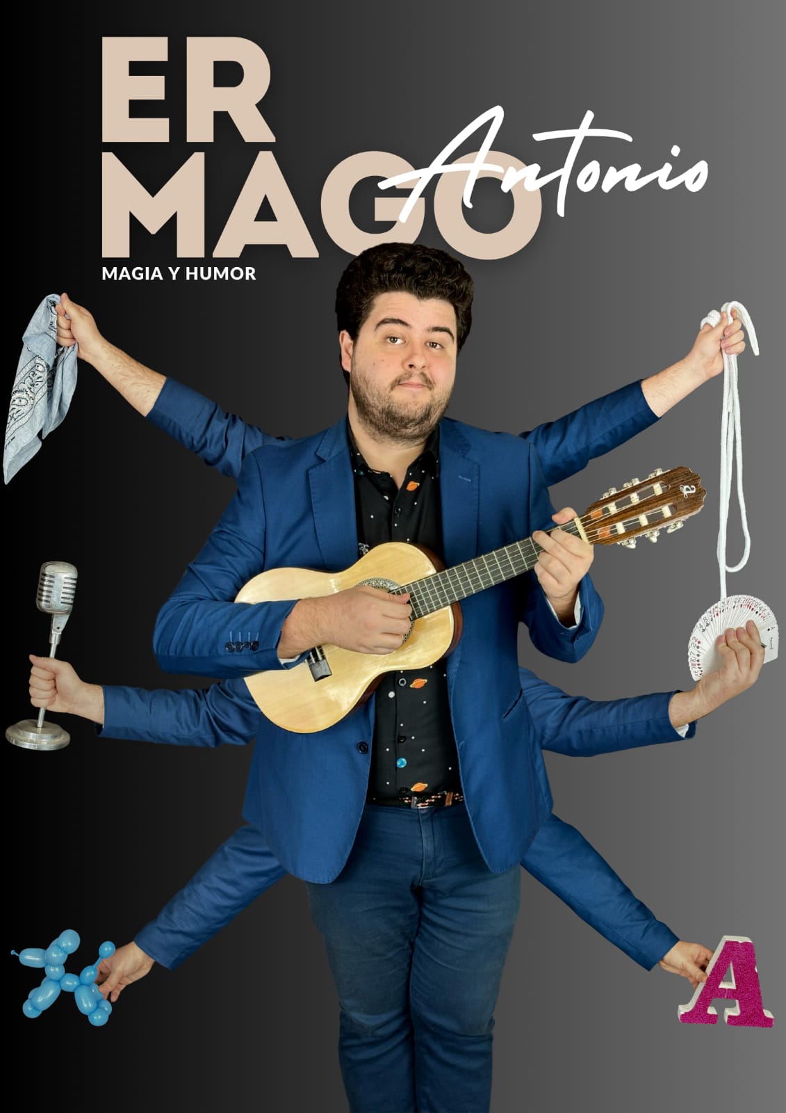 Viernes 11 de Septiembre.20:00H                   "ER MAGO ANTONIO”