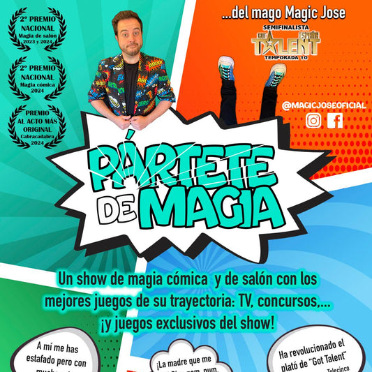 21 de Noviembre. MAGIA Y HUMOR MAGIC JOSE